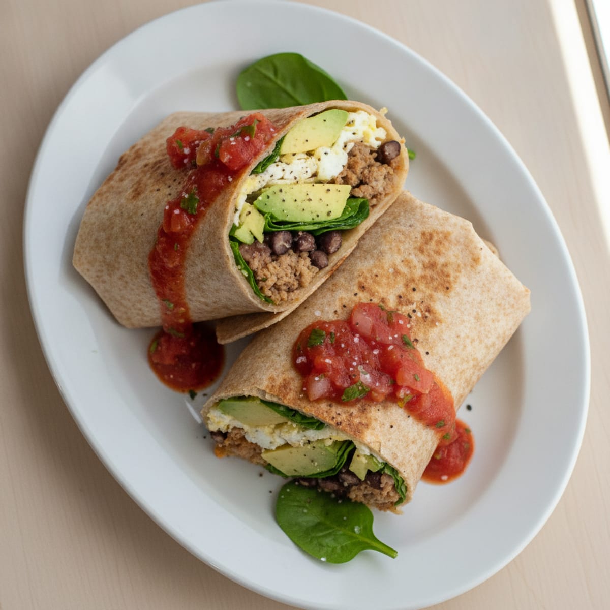 Ultimate Loaded Breakfast Burrito