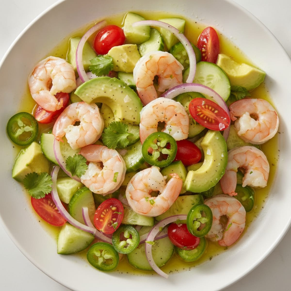 Zesty Shrimp and Avocado Ceviche