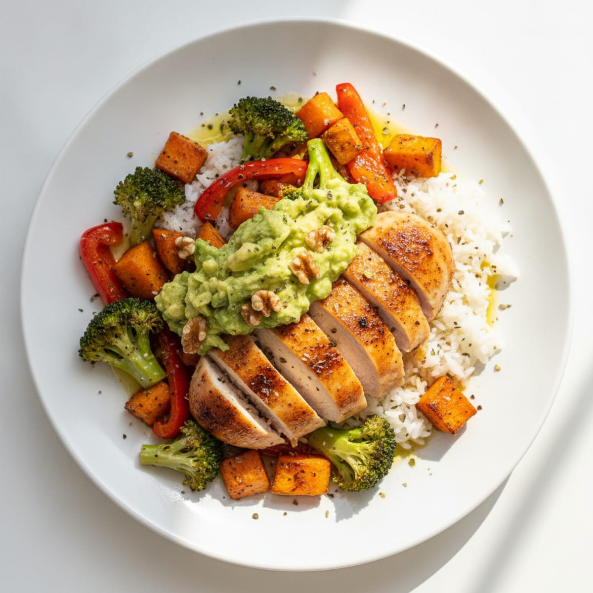 Chicken and Roasted Vegetable Medley