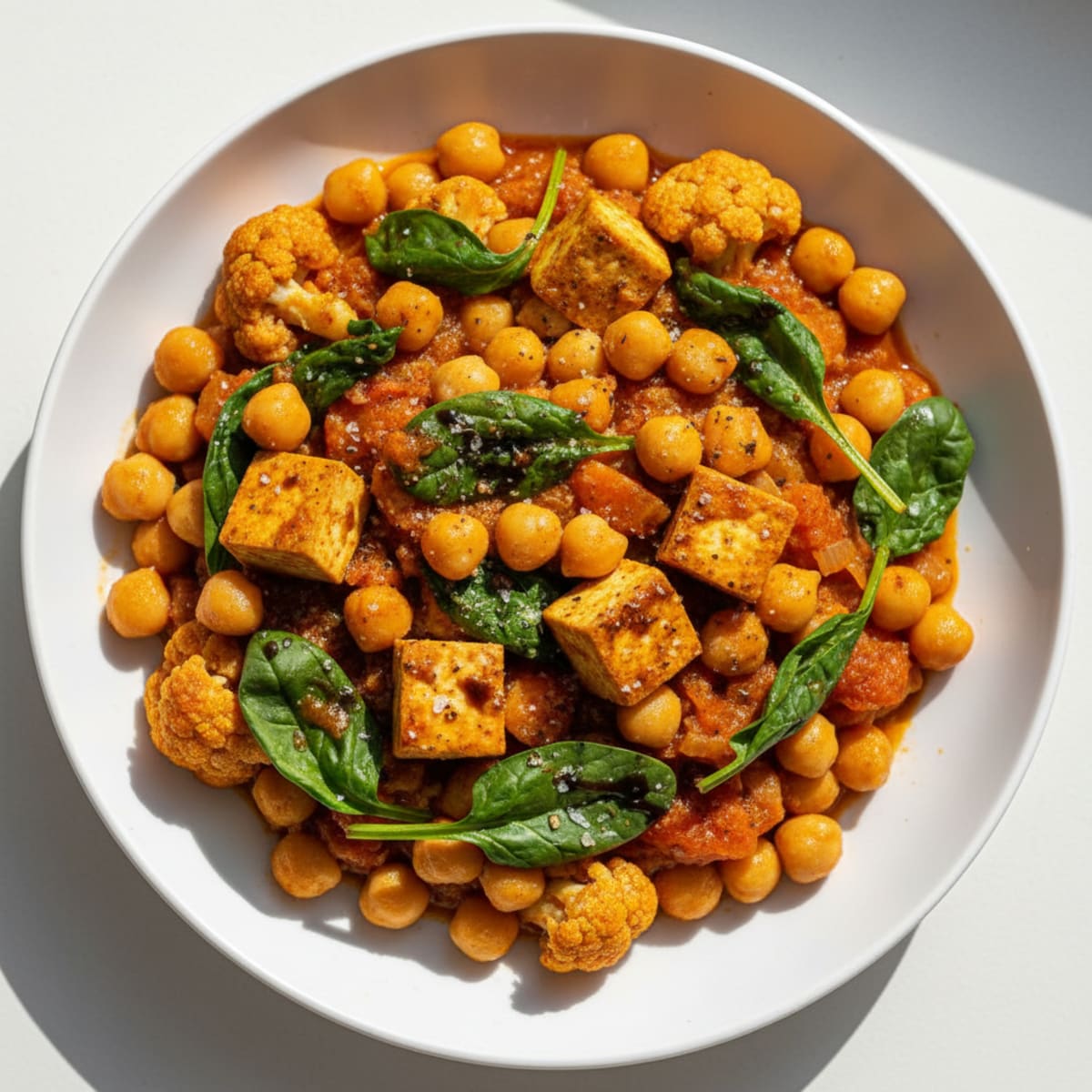 Hearty Chickpea and Vegetable Curry