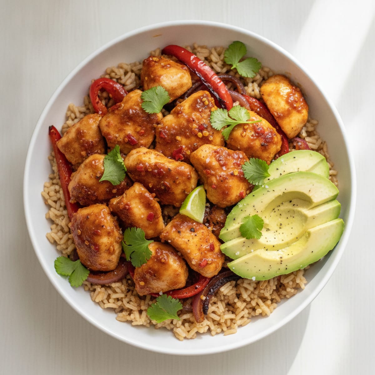 Chipotle Chicken and Rice Bowl