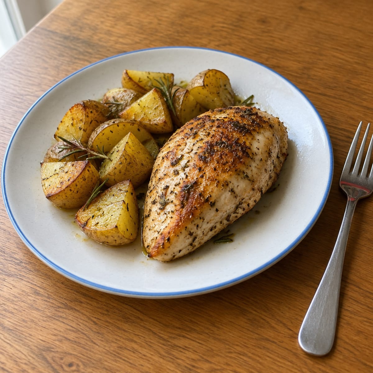 Lemon herb roasted chicken