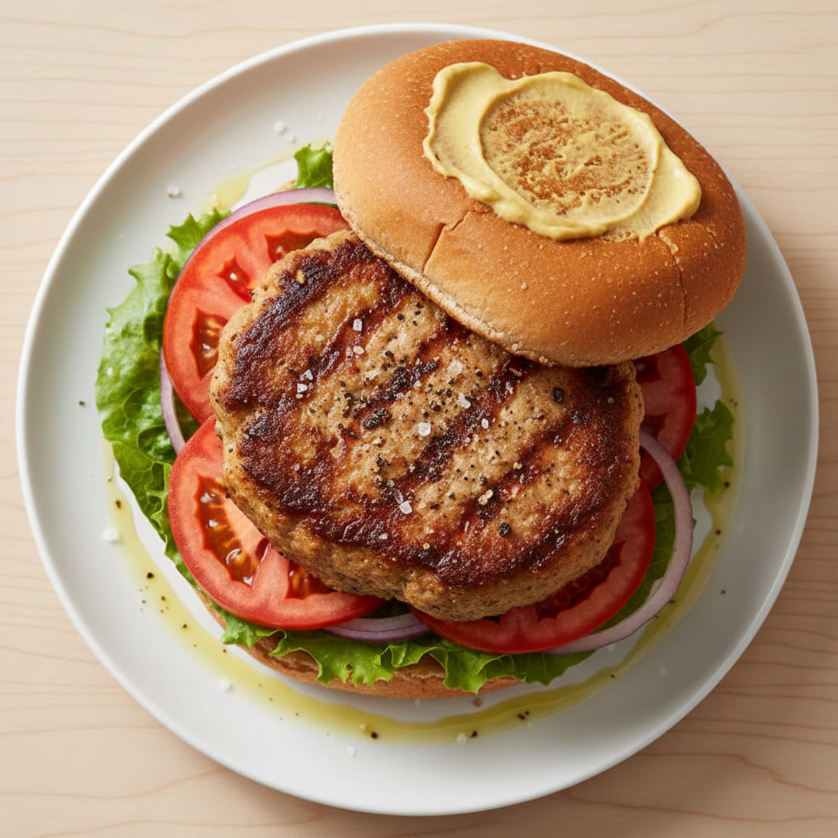 Trader Joe's Turkey Burger with Toasted Buns