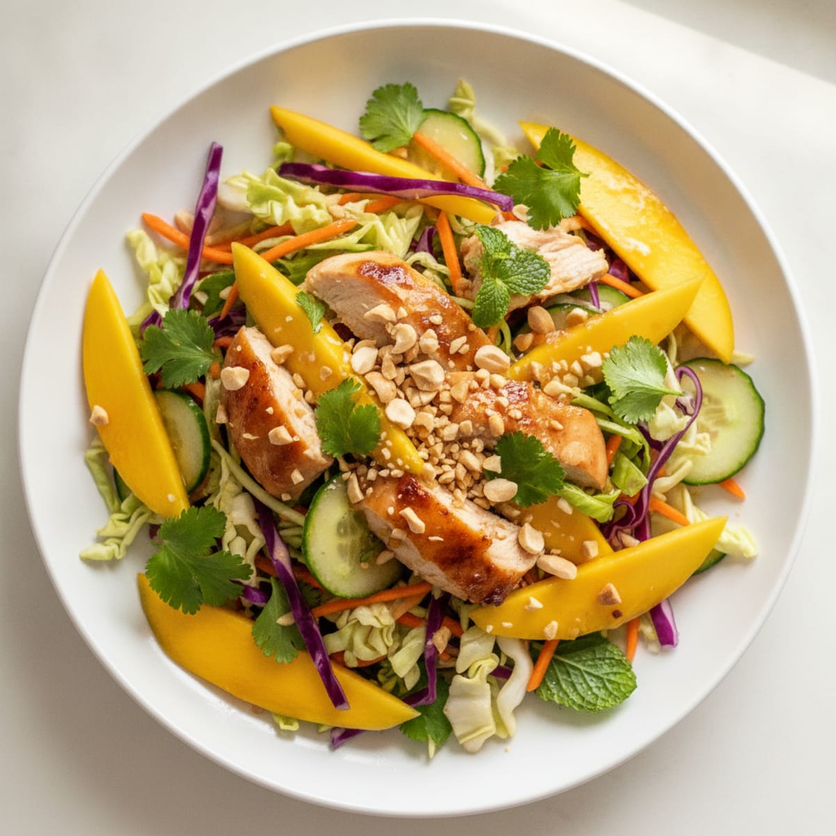 Vietnamese Mango Chicken Salad