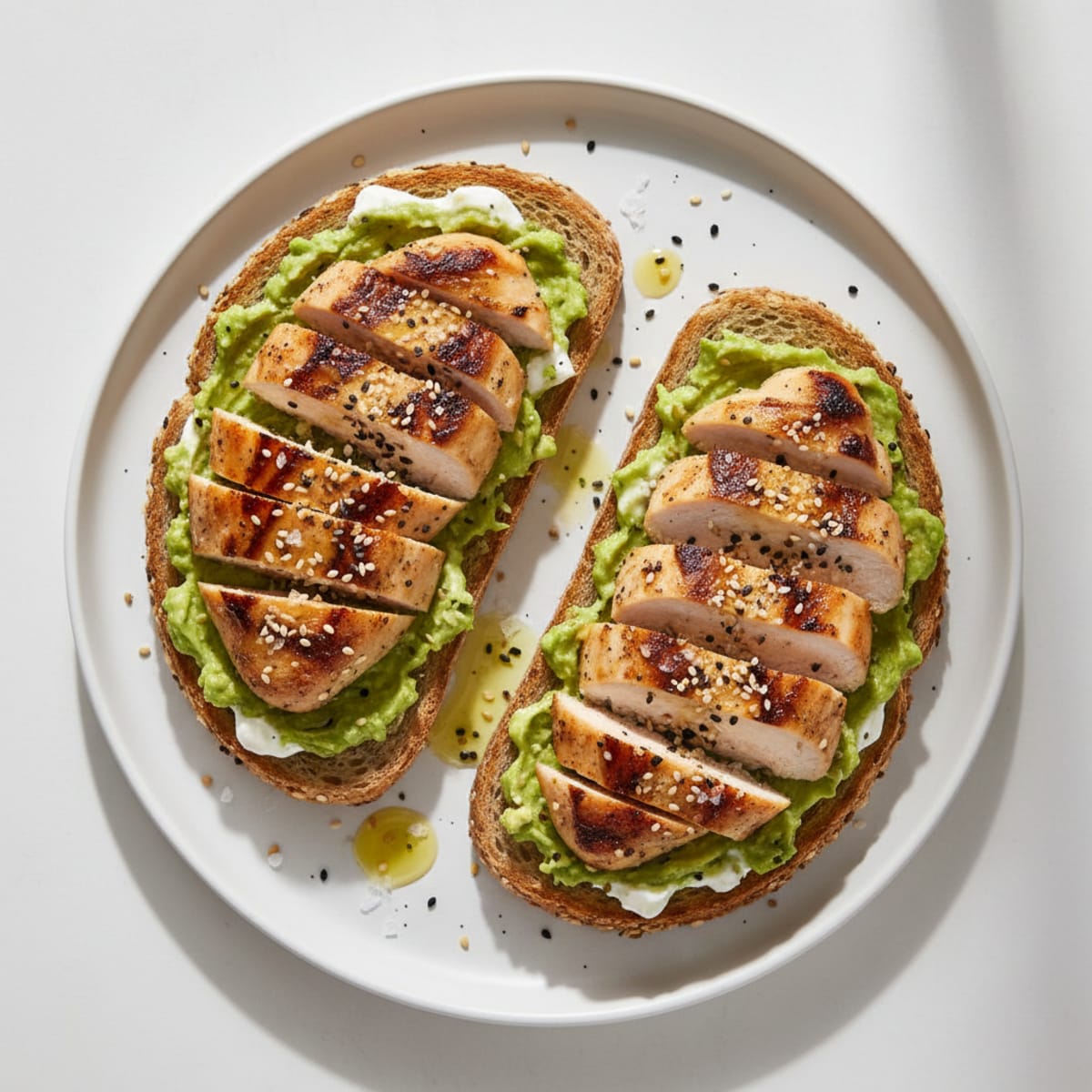 Avocado Toast with Everything Bagel Seasoning