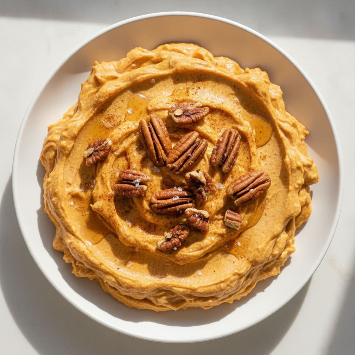 Pumpkin Spice Cottage Cheese Dessert