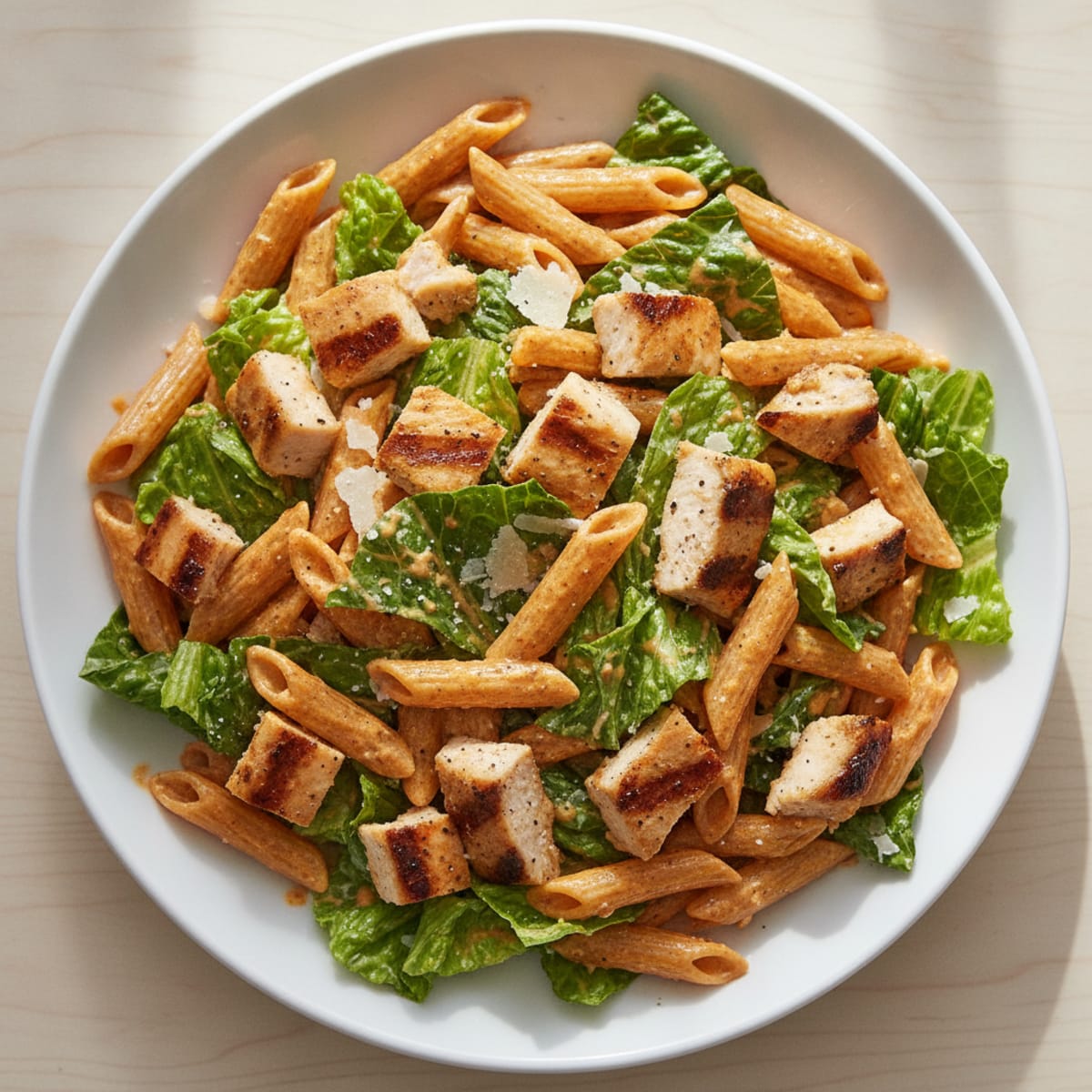 Chipotle Chicken Caesar Pasta Salad