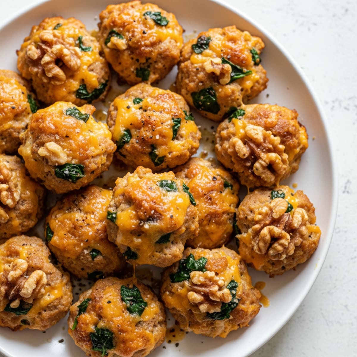 Keto Cheese and Nut Bites