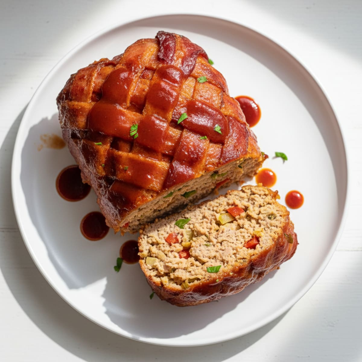 BBQ Bacon-Wrapped Meatloaf