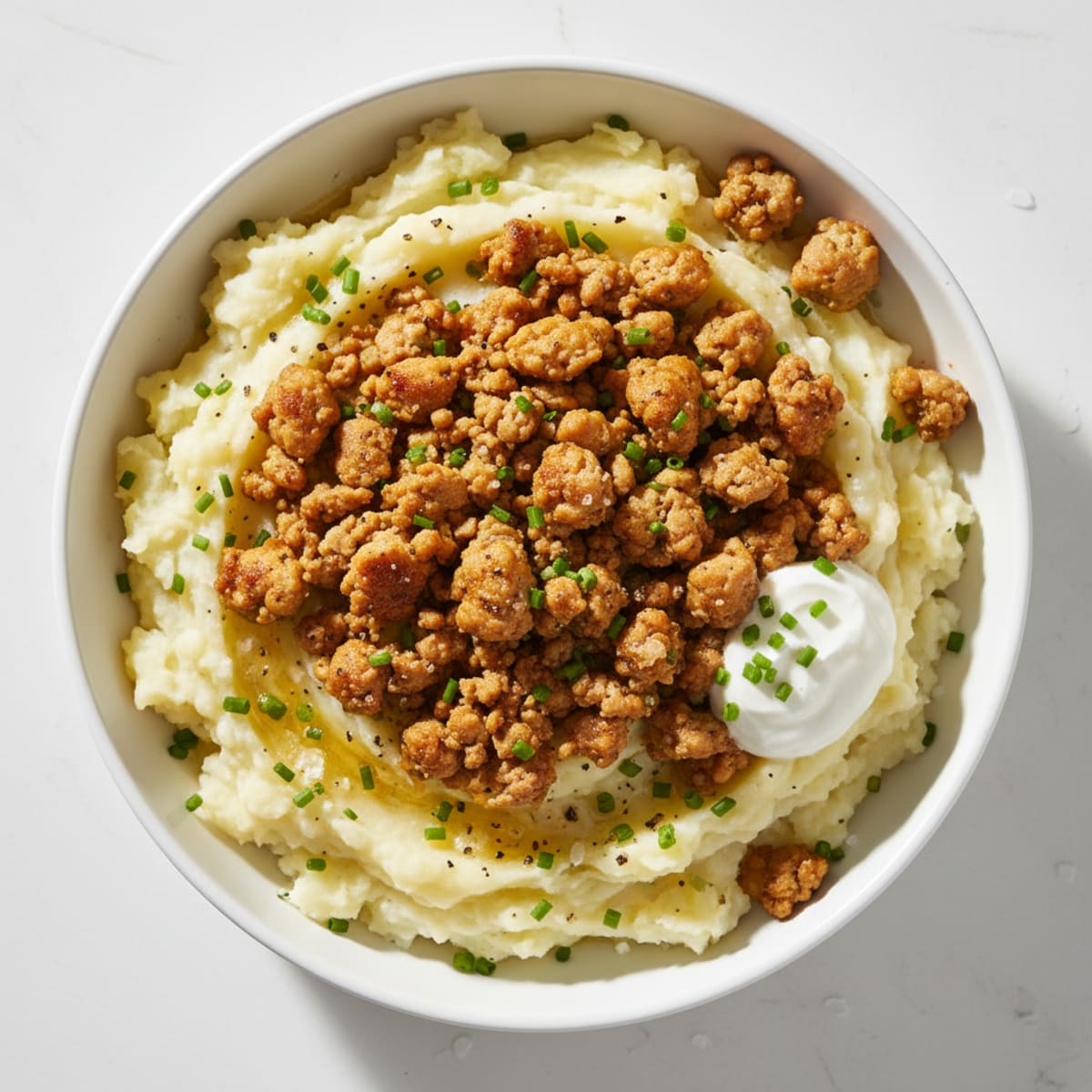Buttery Garlic Mashed Potatoes