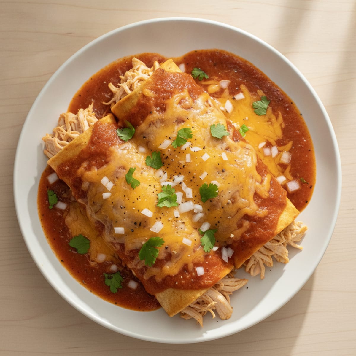 Mexican Chicken Enchiladas