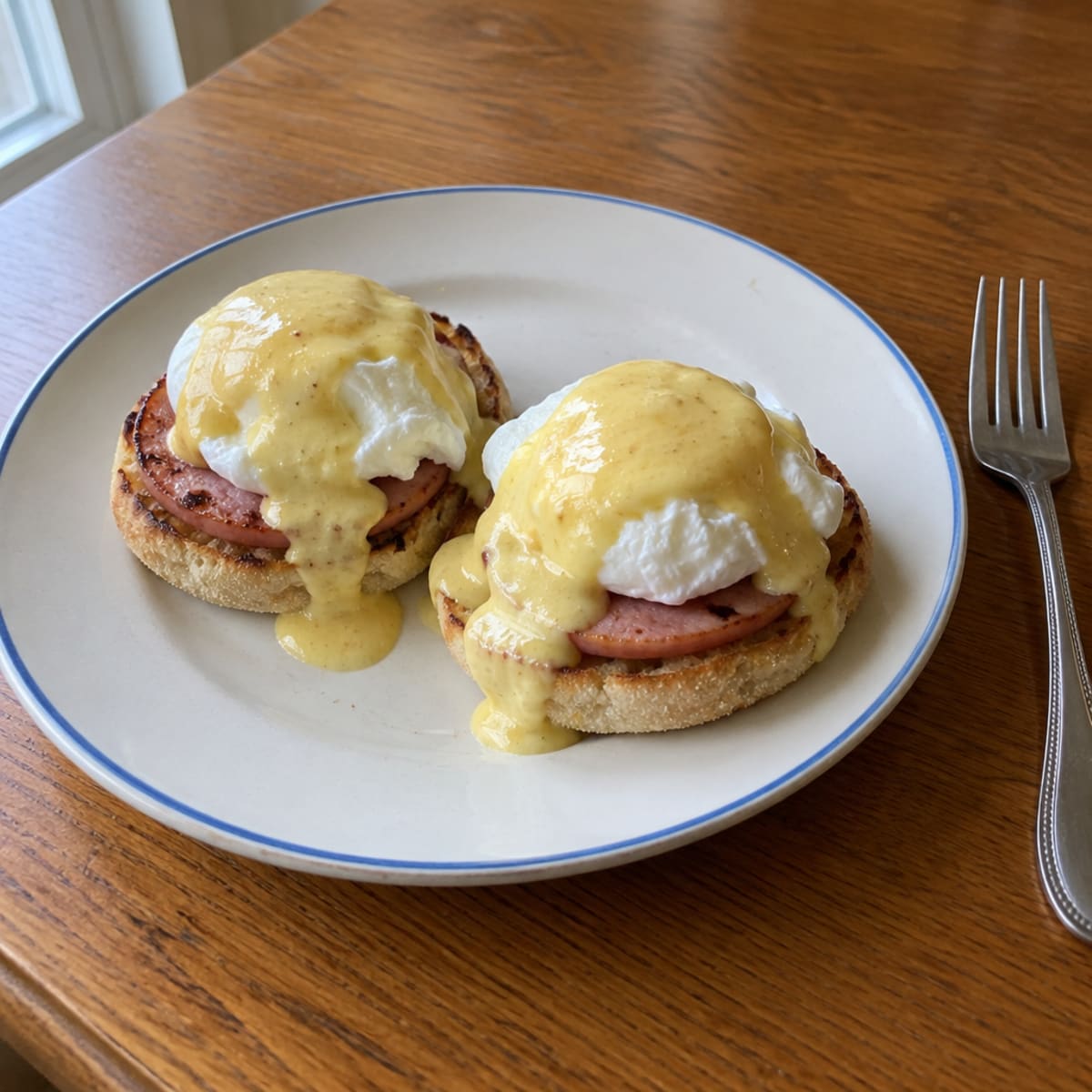 Classic eggs benedict