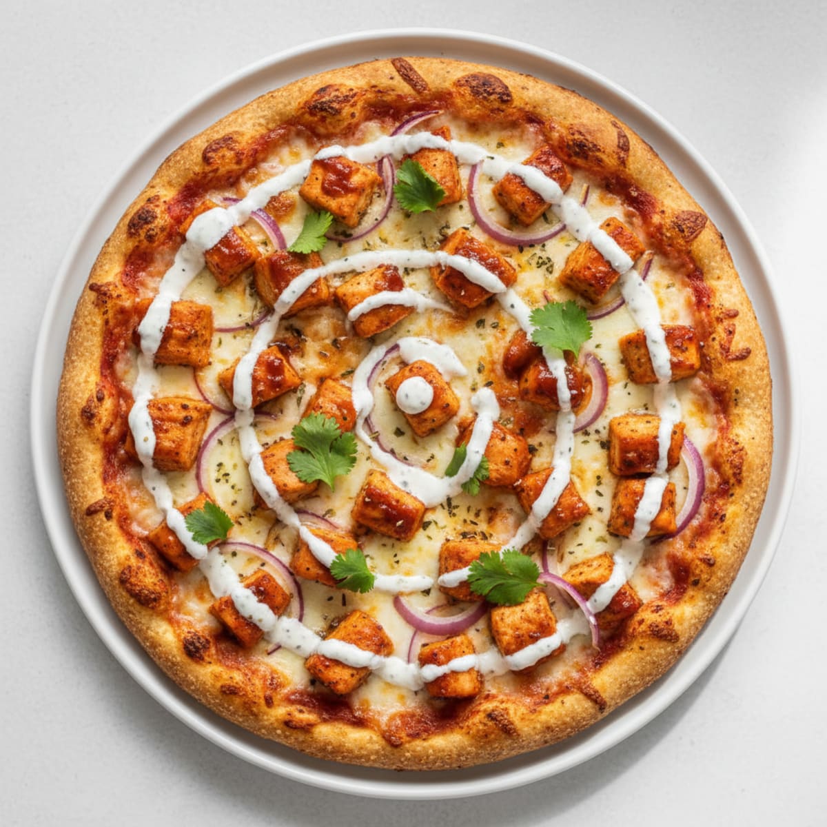 BBQ Ranch Chicken Pizza