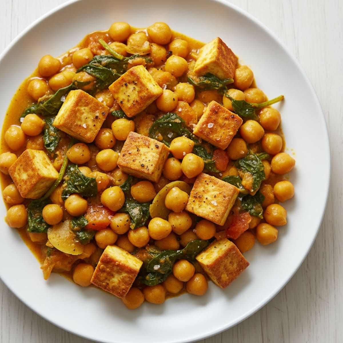 Hearty Chickpea and Vegetable Curry