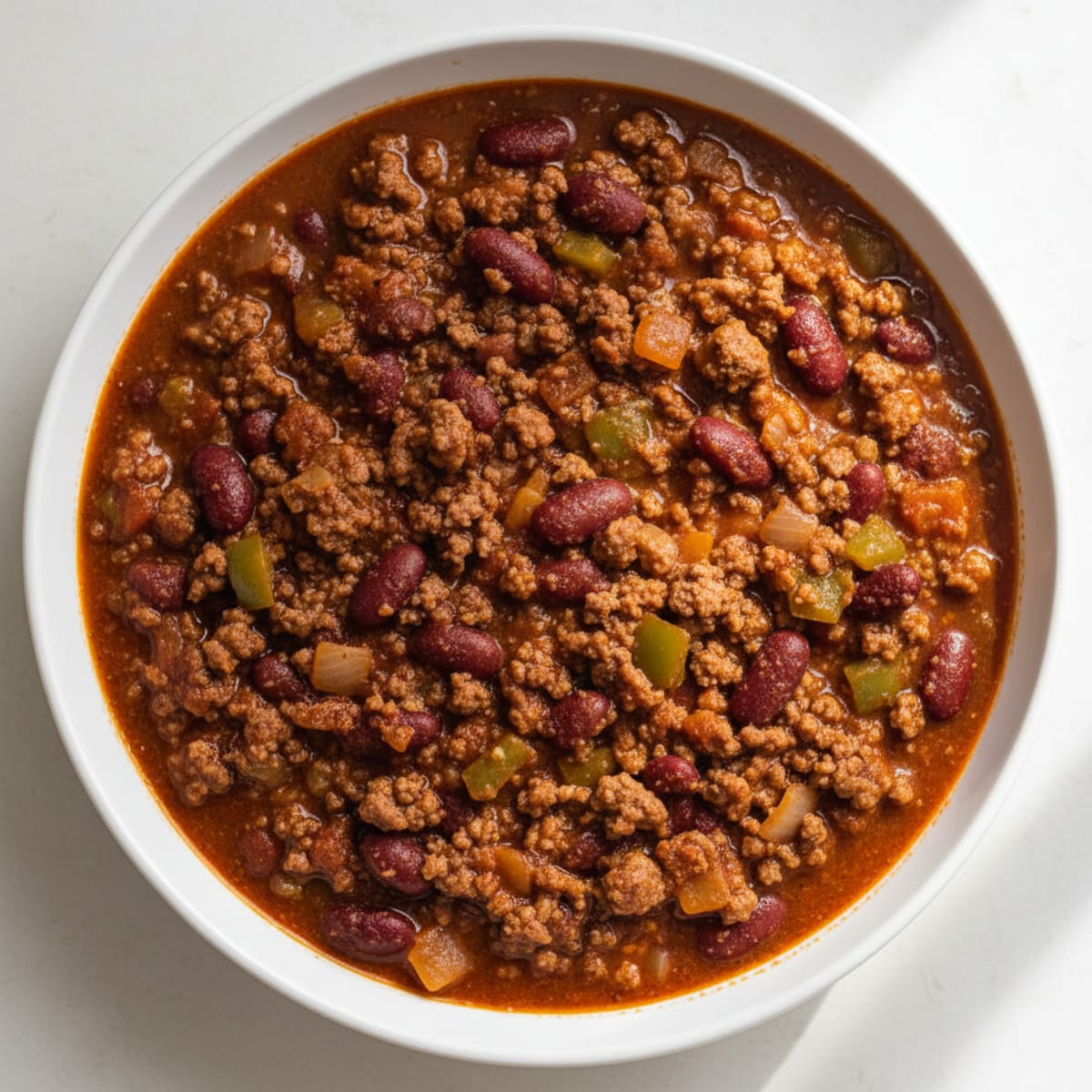Hearty Ground Beef Chili