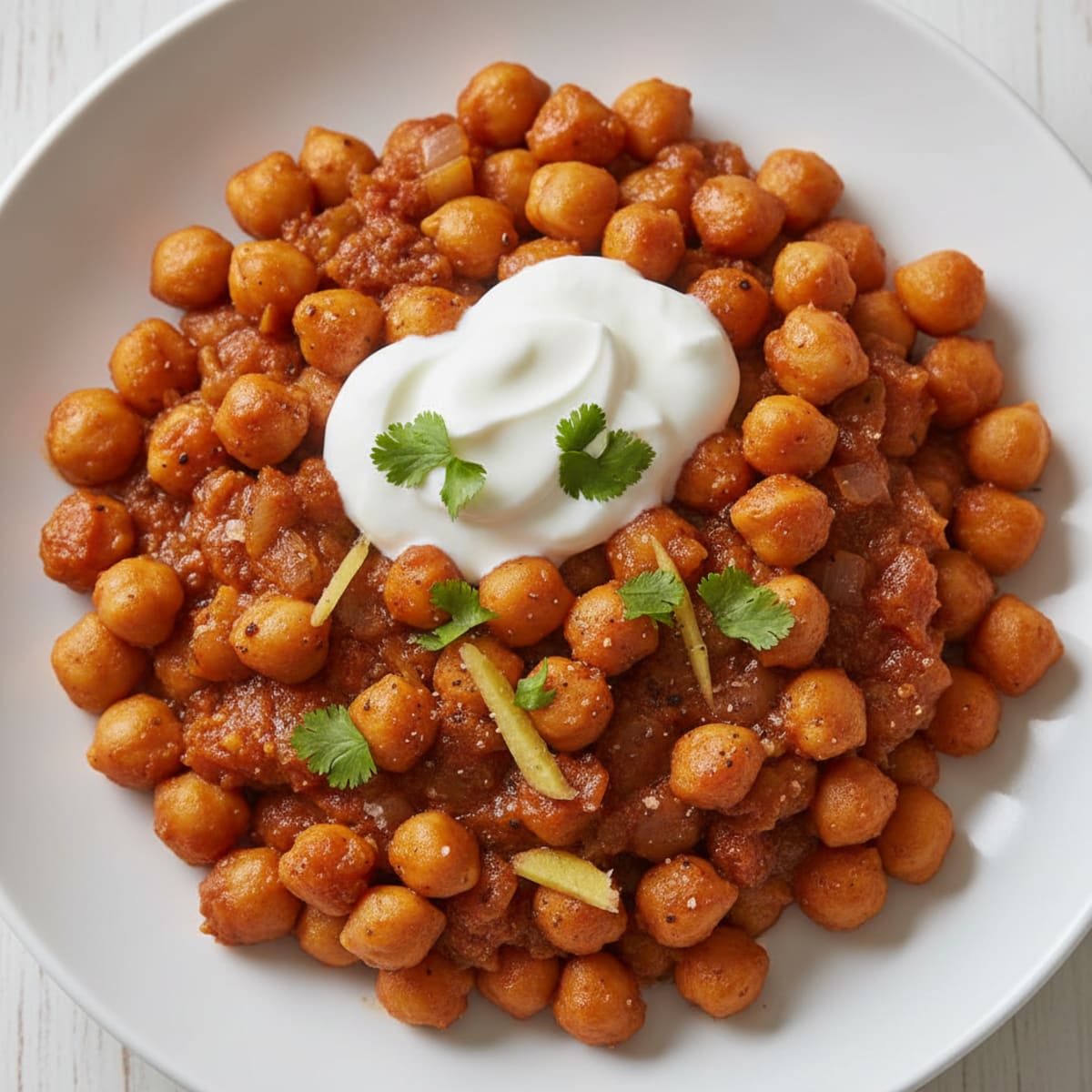 Indian Spiced Chickpea Masala