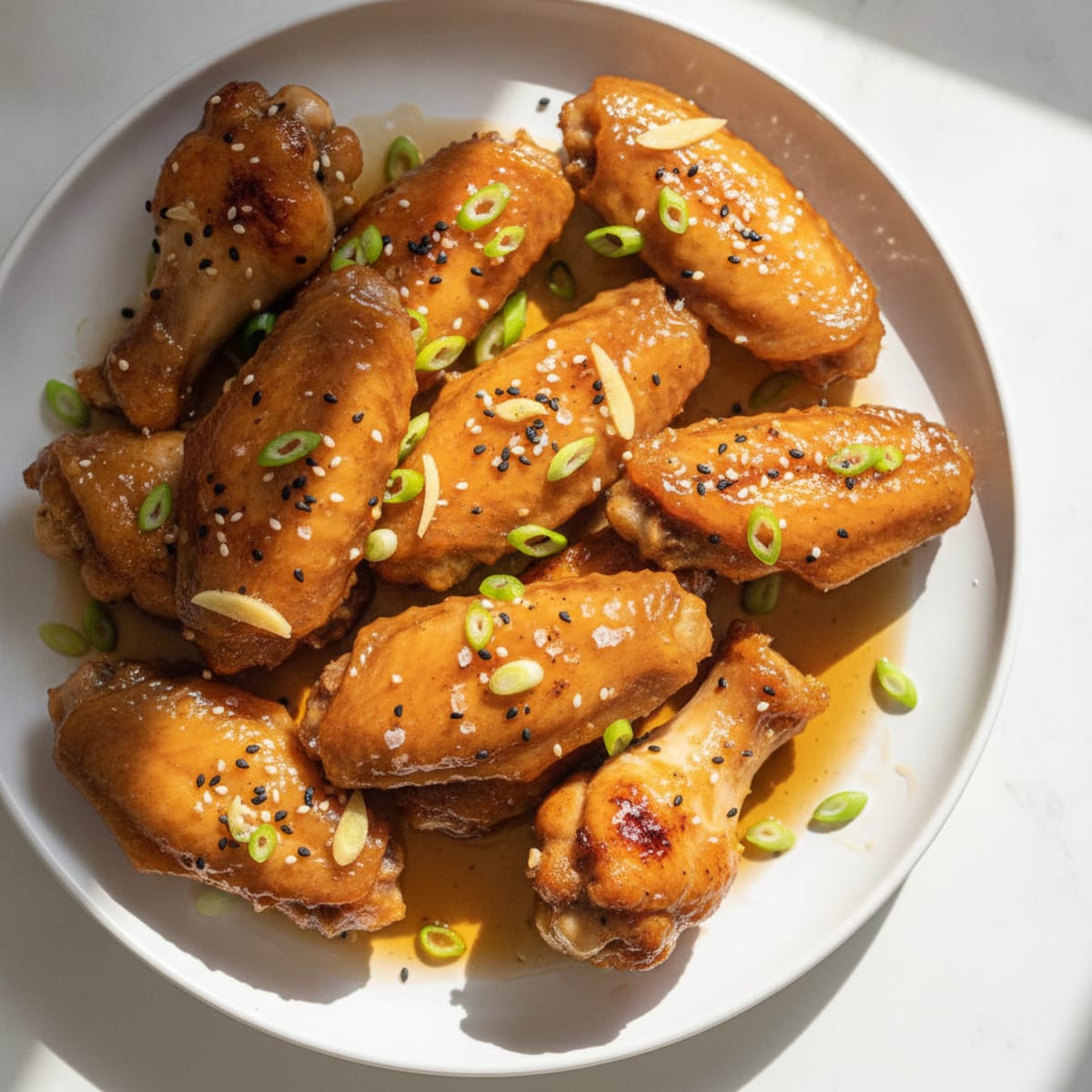 Honey-Glazed Chicken Wings