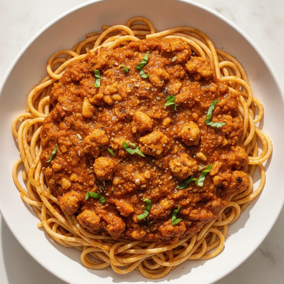 Classic Spaghetti with Marinara Sauce