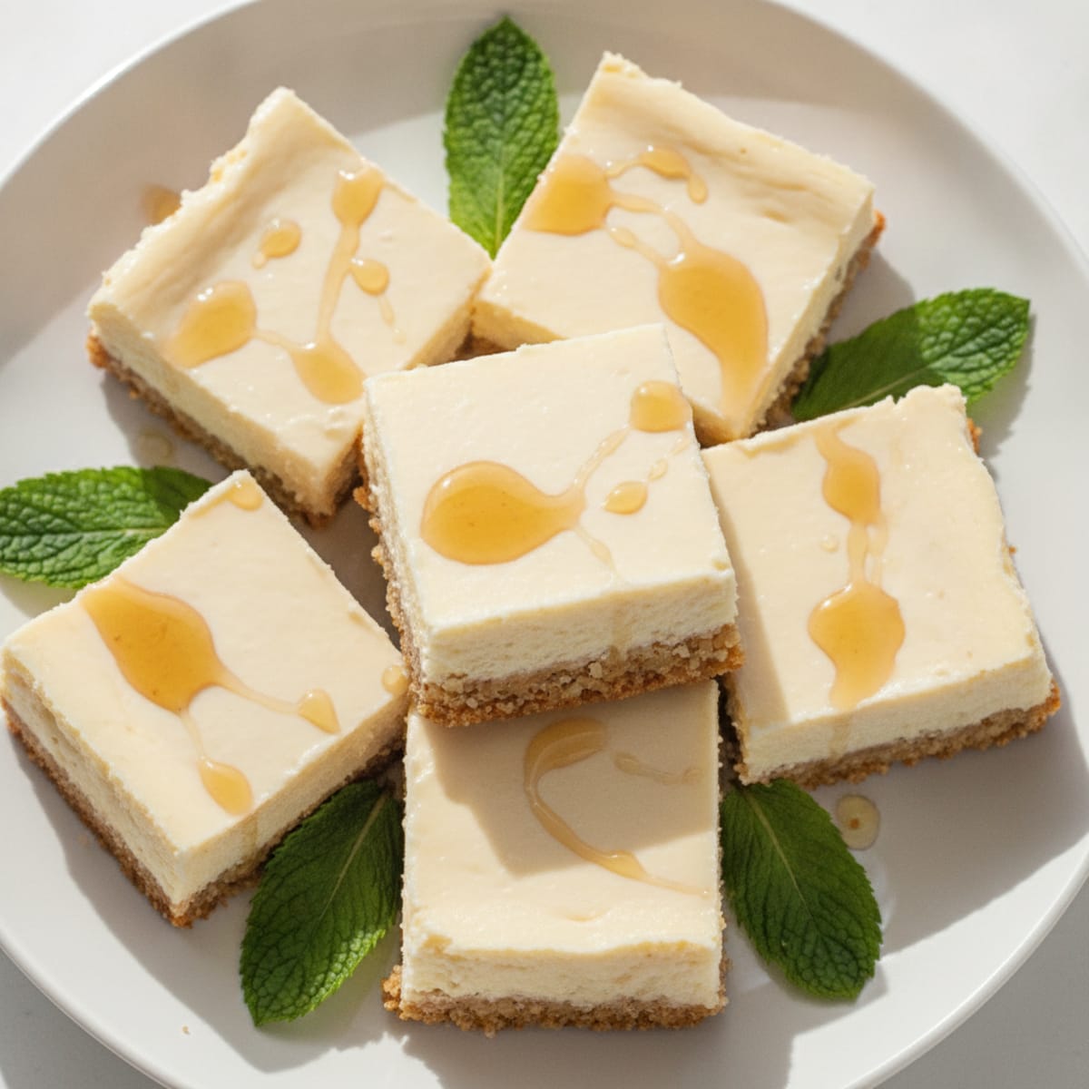 Walnut Cheesecake Squares