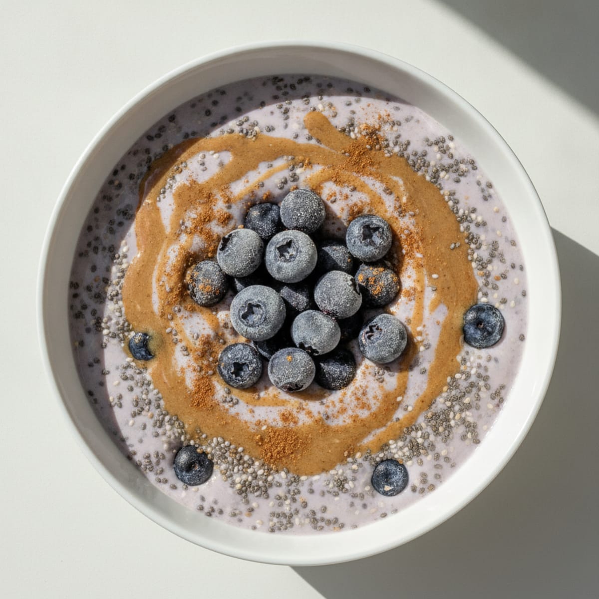 Chia Seed Protein Almond Milk Smoothie