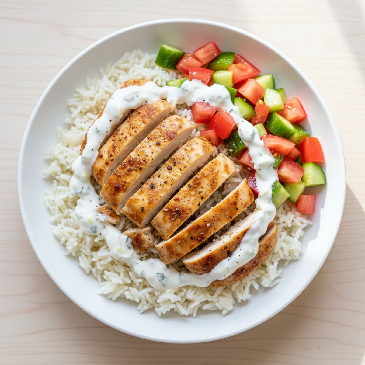 Chicken Shawarma Rice Bowl