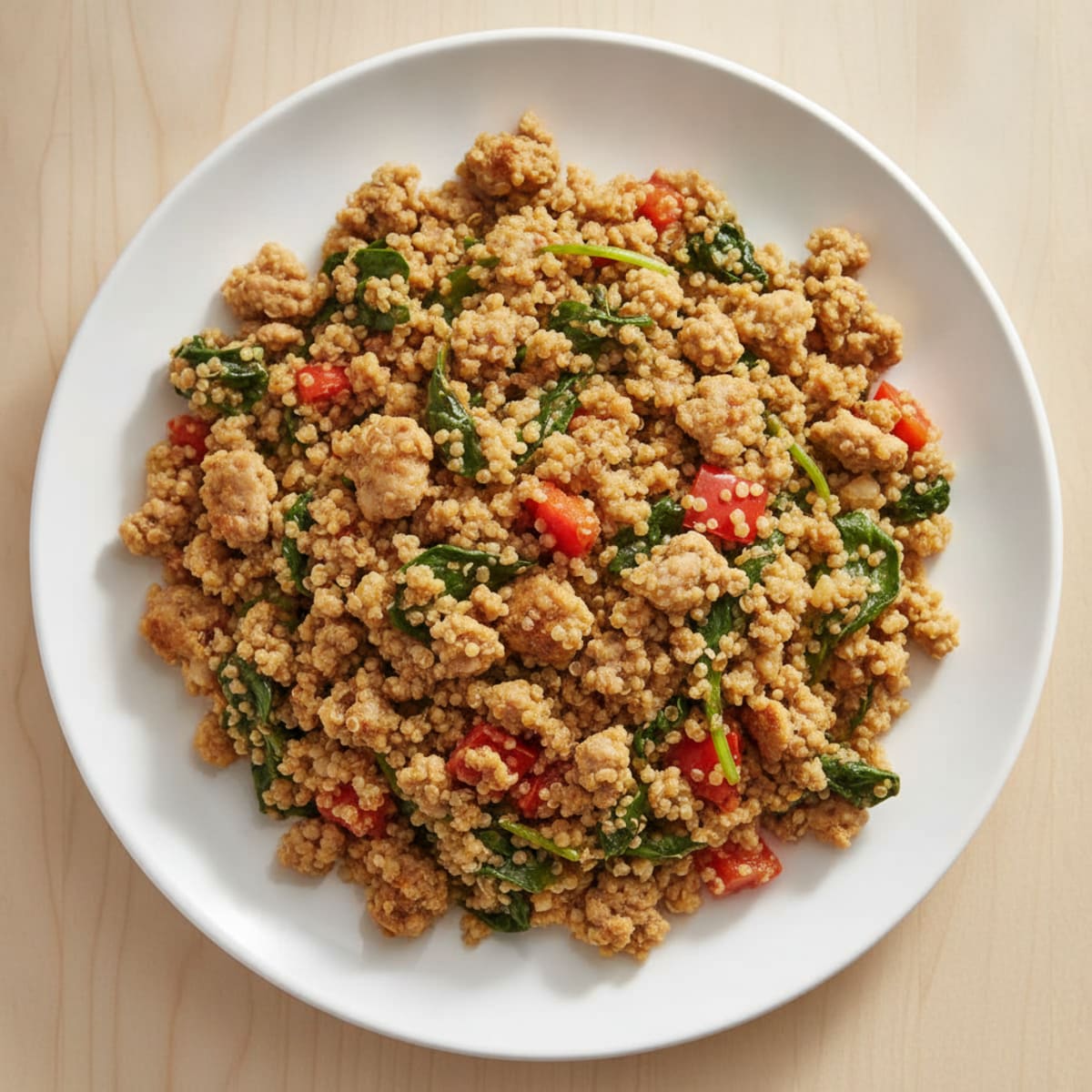 Ground Turkey and Quinoa Skillet