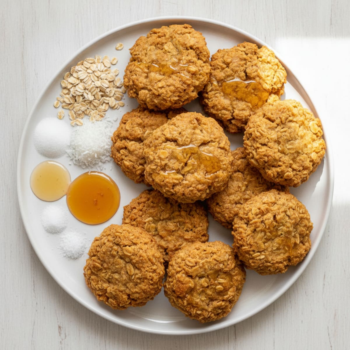 High-Protein Gluten-Free Anzac Biscuits