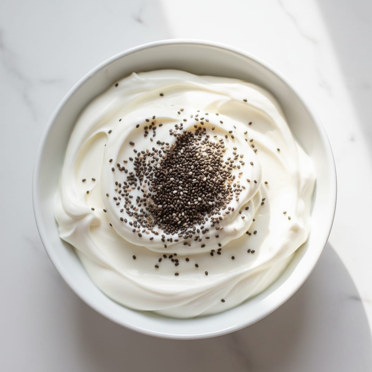 Vanilla Protein Yogurt with Chia Seeds