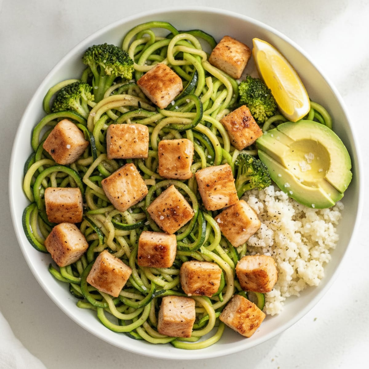 Chicken and Vegetable Power Bowl