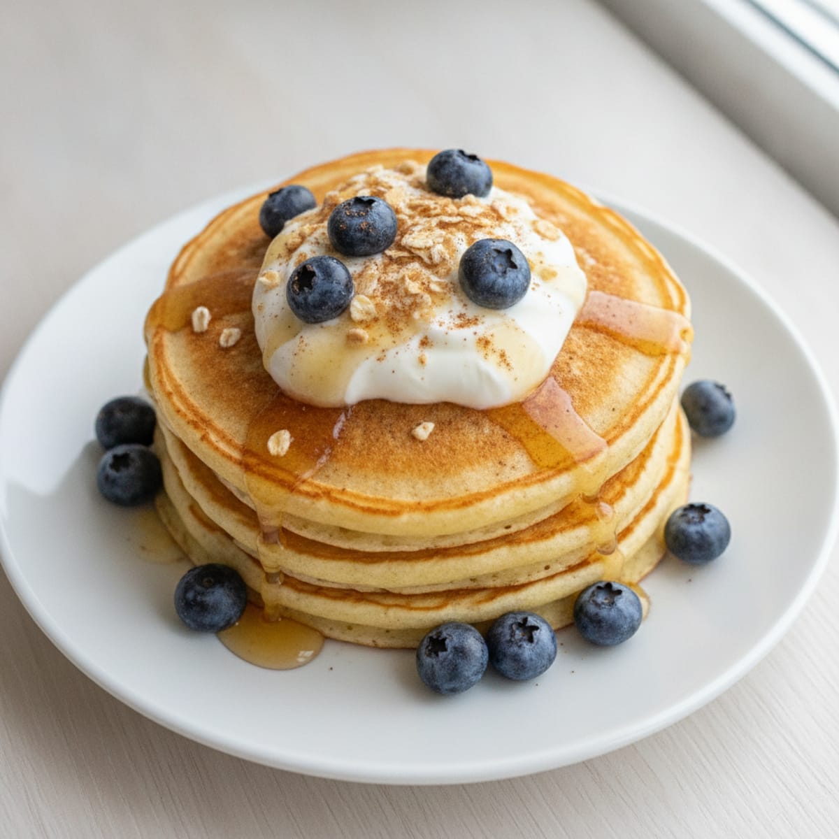 Fluffy Golden Griddle Pancakes