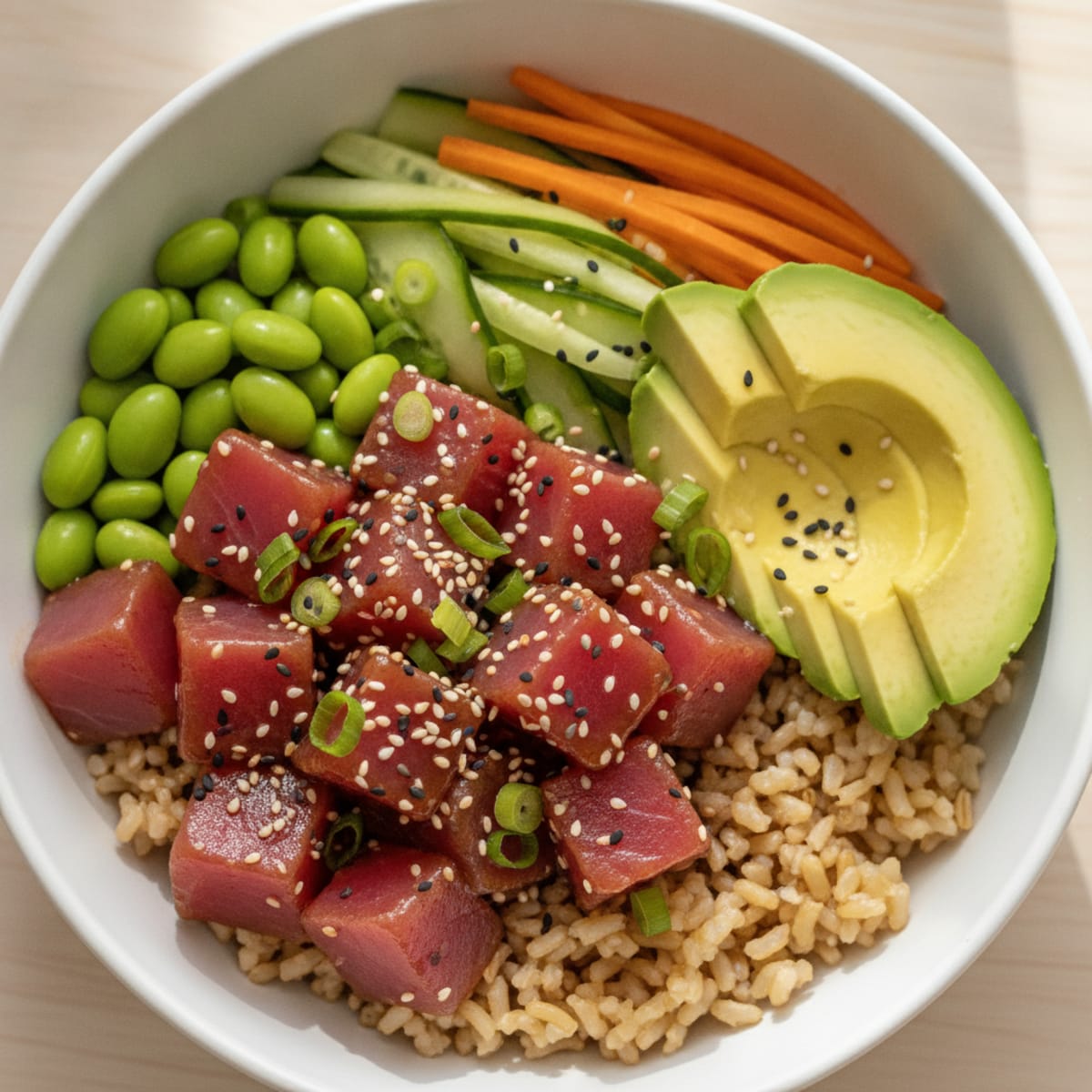 Hawaiian Tuna Poke Bowl