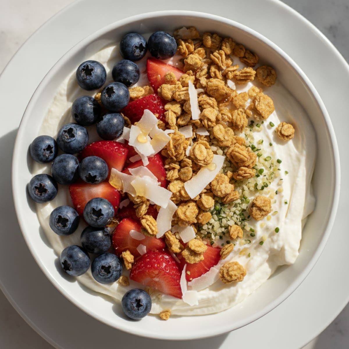 High-Protein Coconut Yogurt Bowl