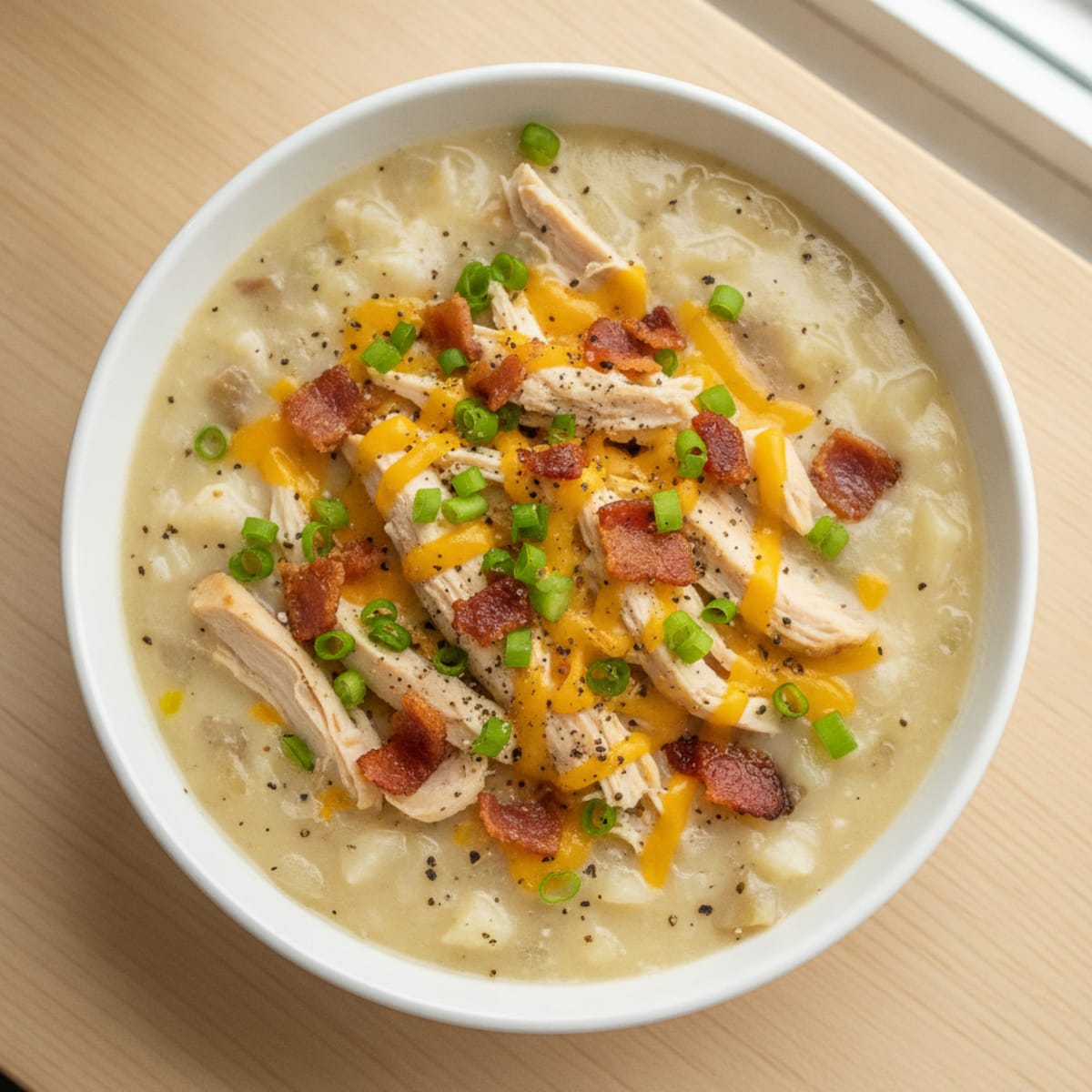 Hearty Loaded Baked Potato Soup