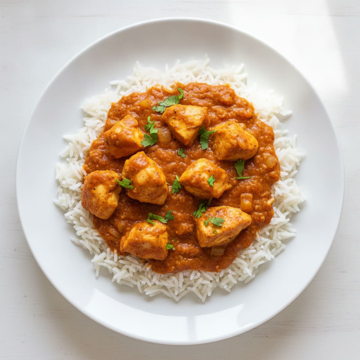 Chicken Tikka Masala with Basmati Rice