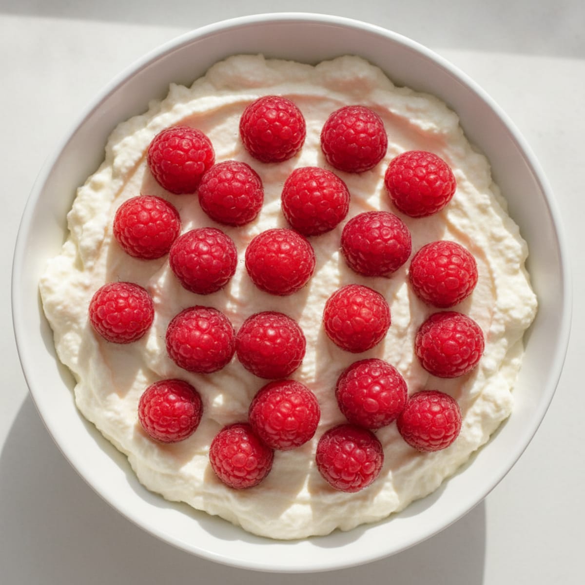 Silky Cottage Cheese Protein Pudding with Berries