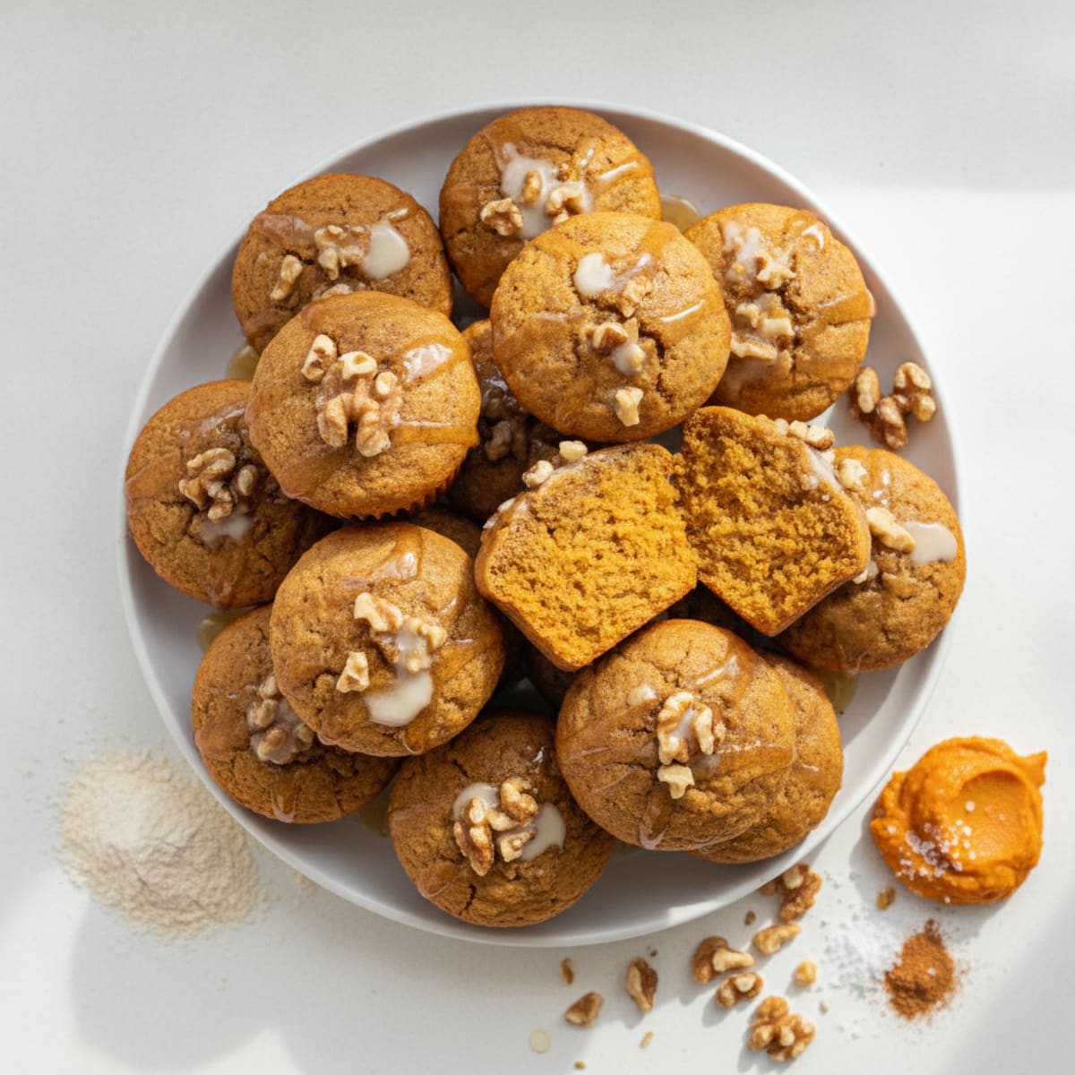 Baked Pumpkin Spice Muffins