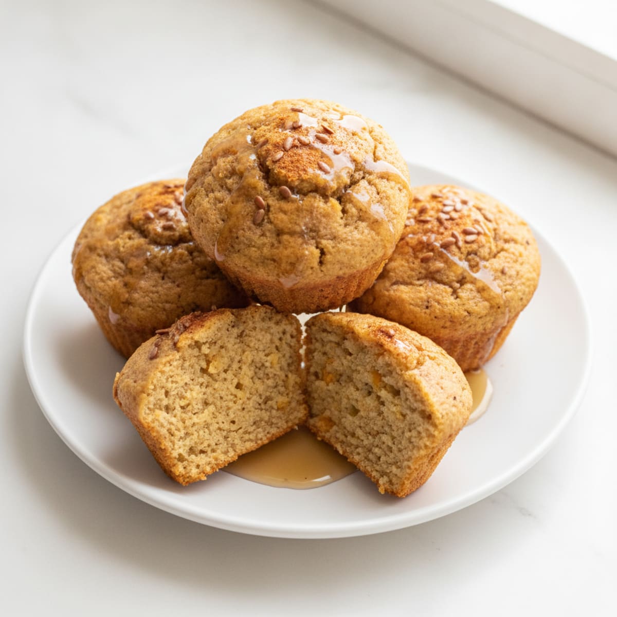 Silken Tofu Pumpkin Spice Muffins