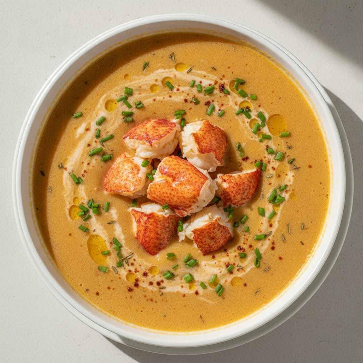Buttery Lobster Bisque