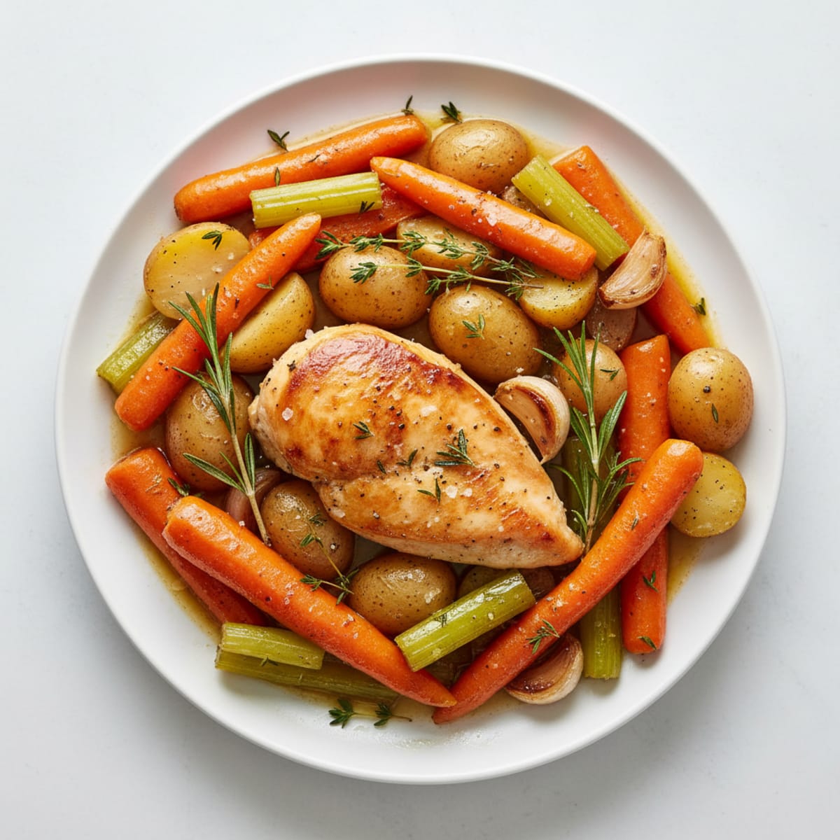 Slow-Cooker Herb Chicken