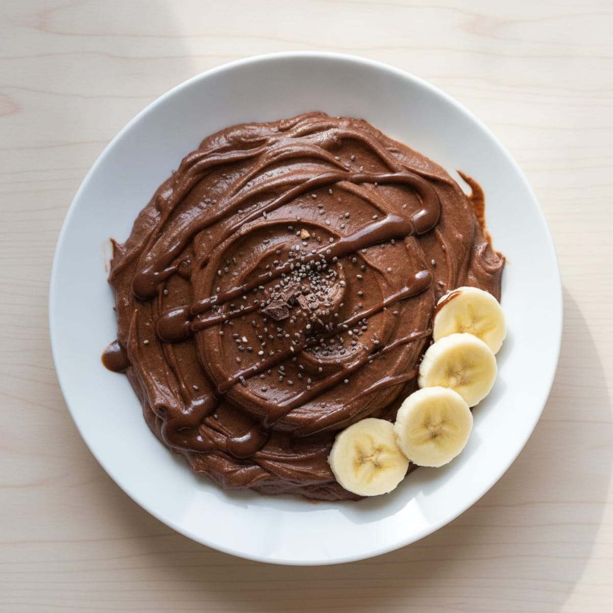 Chocolate Banana Protein Smoothie