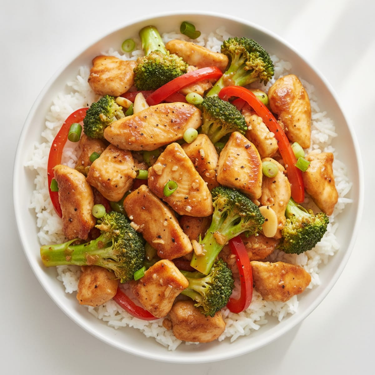 Soy-Ginger Chicken and Vegetable Stir-Fry