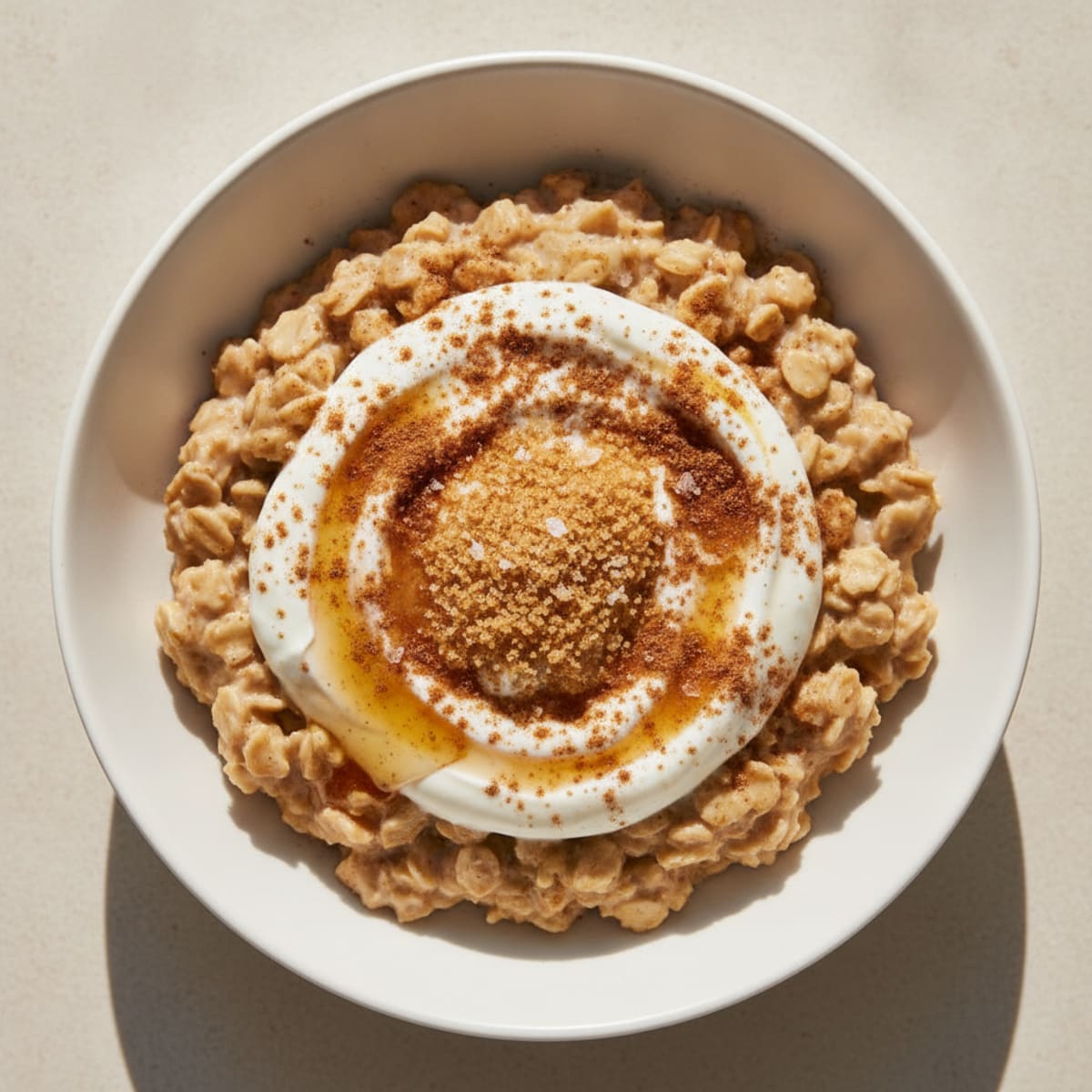 Maple Brown Sugar Overnight Oats