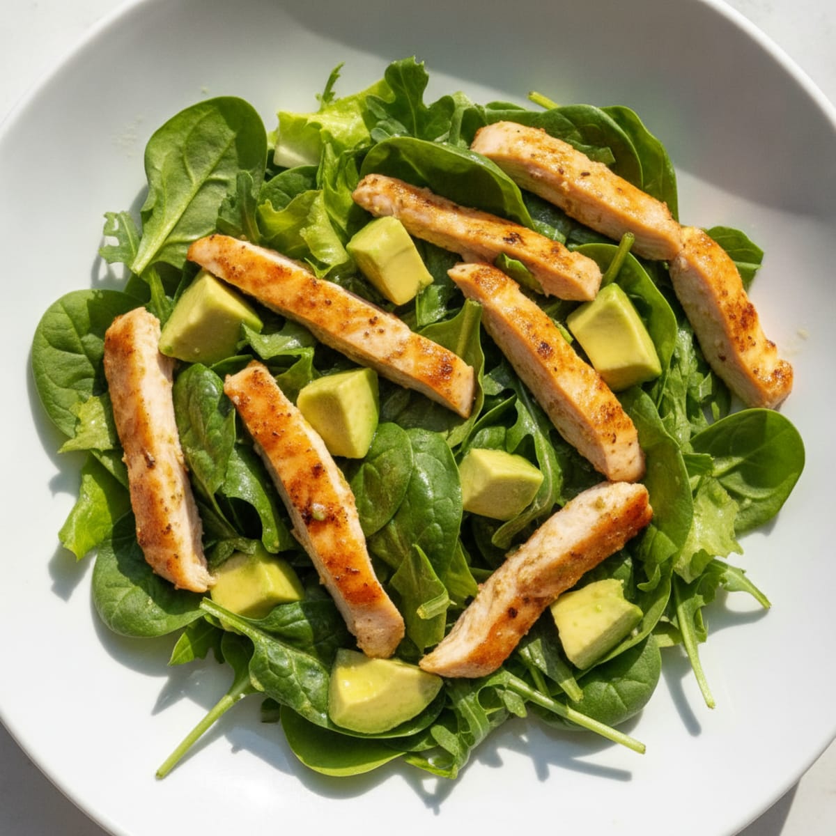 Quick Chicken and Avocado Salad