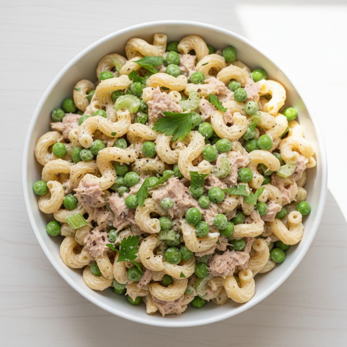 Creamy Tuna Pasta Salad