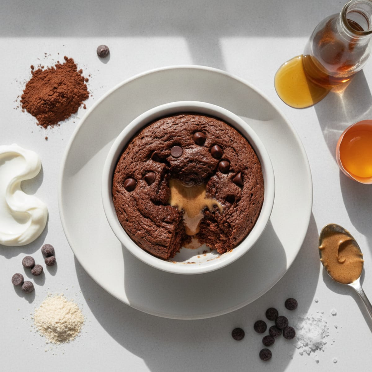 Chocolate Protein Mug Cake