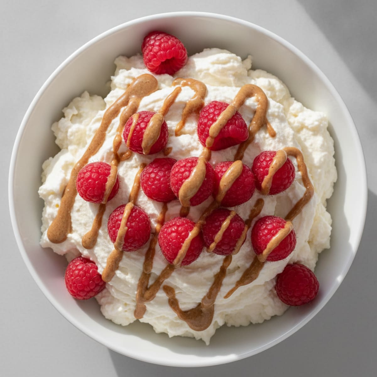 Silky Greek Yogurt Protein Mousse with Berries