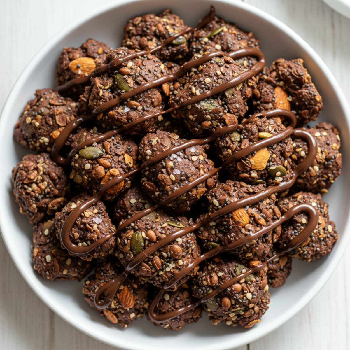 Chocolate Seed Protein Bites