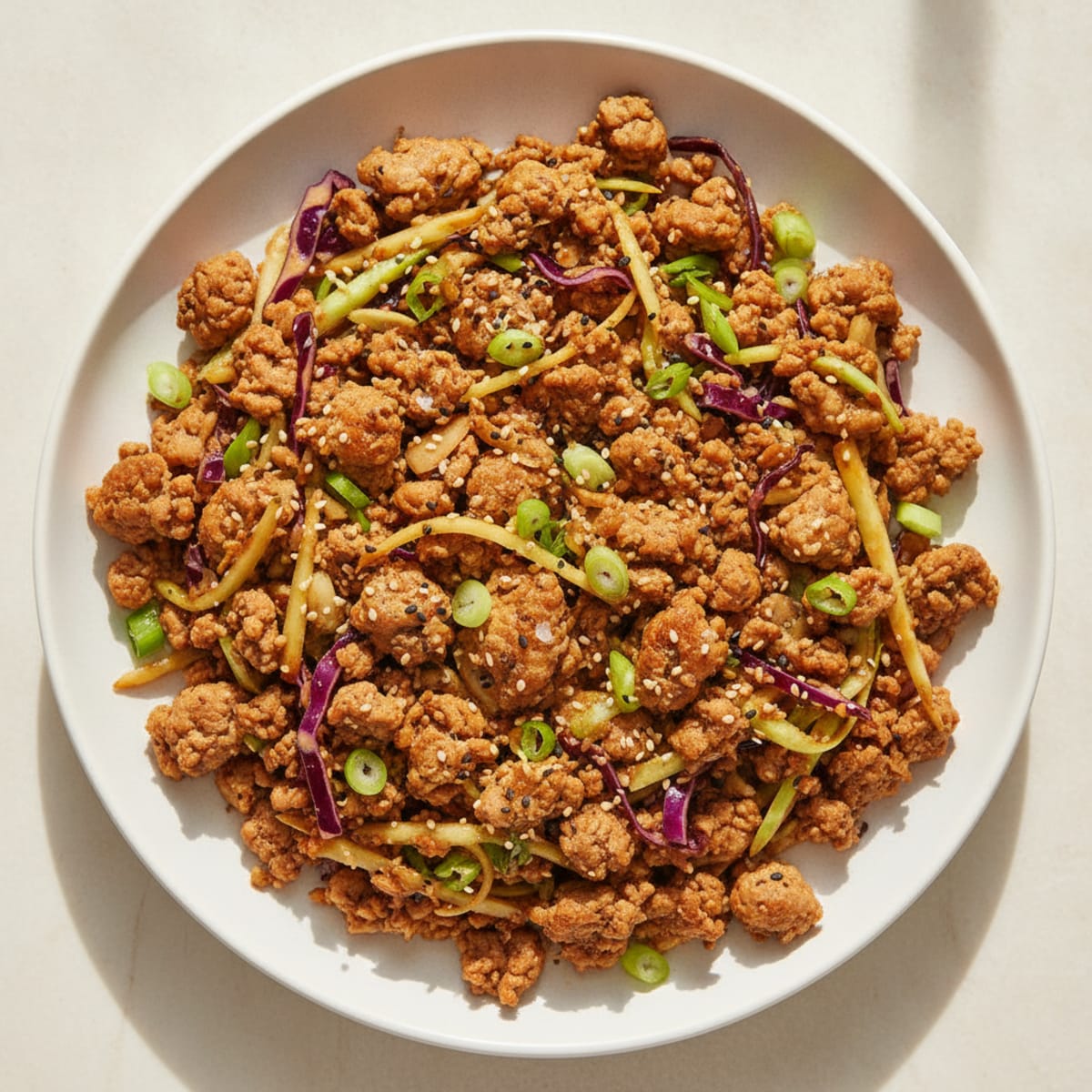 Turkey Egg Roll Bowl