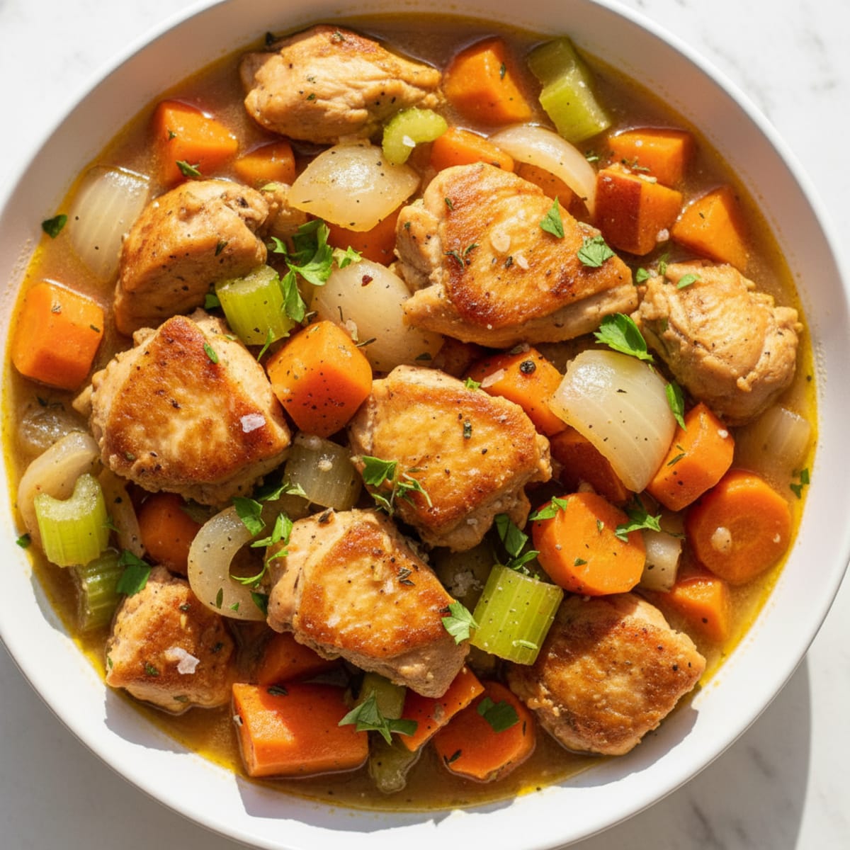 Hearty Chicken and Vegetable Stew