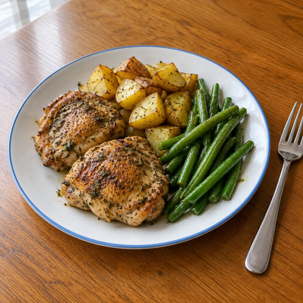 Lemon herb roasted chicken